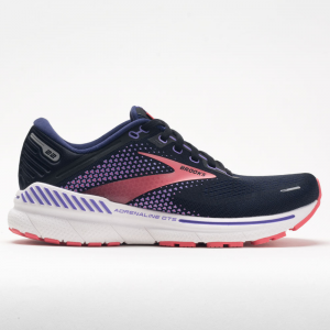 Brooks Adrenaline GTS 22 Women's Running Shoes Black/Purple/Coral