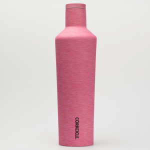 Corkcicle 25oz Canteen Premium Colors Hydration Belts & Water Bottles Heathered Pink