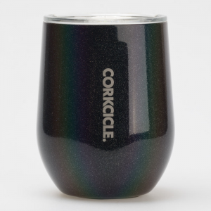Corkcicle Stemless Wine Glass Premium Colors Hydration Belts & Water Bottles Unicorn Sparkle Stardust