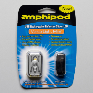 Amphipod Versa-Light Mini Reflective, Night Safety Stealth