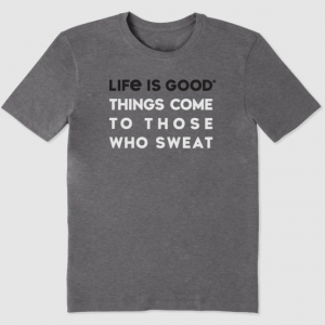 Life is Good Go To The Gym Cool Vee Women's Running Apparel
