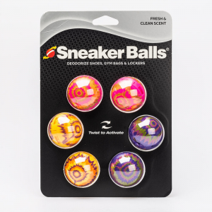 SneakerBalls 6 Pack Shoe Care Radial Tie Dye