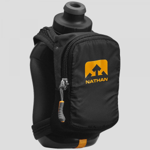 Nathan SpeedShot Plus Handheld Hydration Belts & Water Bottles Black/Golden Glow