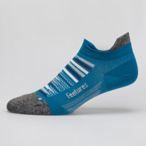 Feetures Elite Ultra Light No Show Tab Socks Socks Maui Blue