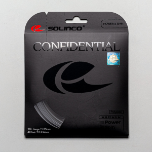Solinco Confidential 16L 1.25 Tennis String Packages