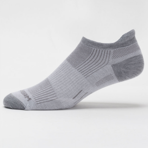 WrightSock ECO Run Tab Double Layer Socks Socks Grey Marl