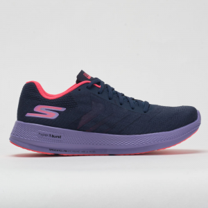 Skechers GOrun Razor+ Women's Running Shoes Navy/Purple/Neon Pink