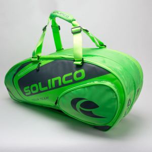 Solinco Tour 6-Pack Racquet Bag Neon Green Tennis Bags
