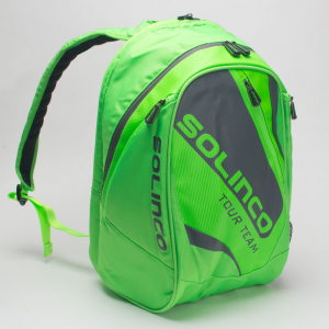 Solinco Tour Backpack Neon Green Tennis Bags