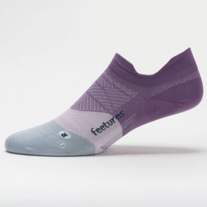 Feetures Elite Ultra Light No Show Tab Socks Socks Purple Nitro