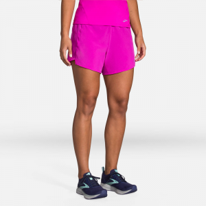 Brooks Chaser 5" Shorts Women's Running Apparel Magenta