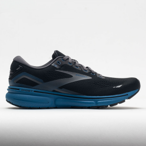 Brooks Ghost 15 Men's Running Shoes Black/Blackeded Pearl/Blue