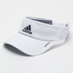 adidas SuperLite 2 Visor Men's Hats & Headwear White/Black Reflective
