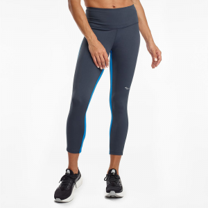 Saucony Fortify Crop Women's Running Apparel Blue Nights
