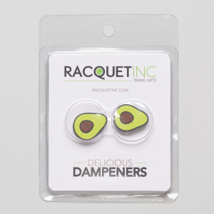 Racquet Inc Delicious Dampeners 2 Pack Vibration Dampeners Avocado
