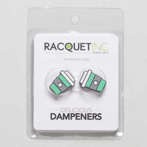 Racquet Inc Delicious Dampeners 2 Pack Vibration Dampeners Hot Coffee