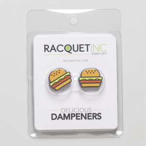 Racquet Inc Delicious Dampeners 2 Pack Vibration Dampeners Hamburger