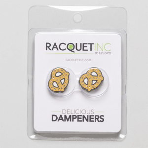 Racquet Inc Delicious Dampeners 2 Pack Vibration Dampeners Pretzel