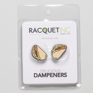 Racquet Inc Delicious Dampeners 2 Pack Vibration Dampeners Taco