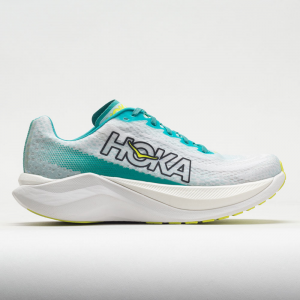 HOKA Mach 5 Men's Running Shoes White/Blue Glass