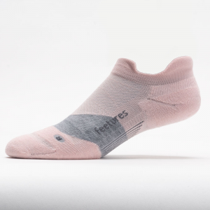 Feetures Elite Ultra Light No Show Tab Socks Socks Propulsion Pink