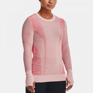 Under Armour IntelliKnit Phantom 2.0 Sweater Women's Running Apparel Retro Pink