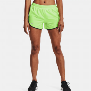 Under Armour Fly-By Elite 3" Shorts Women's Running Apparel Quirky Lime