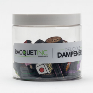 Racquet Inc Delicious Dampeners Jar Of 60 Vibration Dampeners Assortment 3