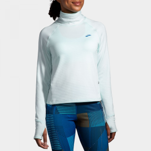 Brooks Notch Thermal Long Sleeve 2.0 Women's Running Apparel Ice Blue