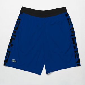 Lacoste Team Leader Short Men's Tennis Apparel Cobalt Blue/Black