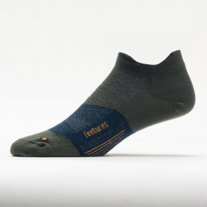 Feetures Merino 10 Ultra Light No Show Tab Socks Socks Forest