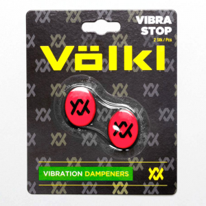 Volkl Vibrastop 2 Pack Vibration Dampeners Lava/Black