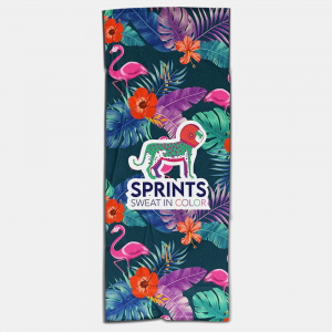 Sprints Microfiber Towel Car Seat Covers Sport Towels Flamingo