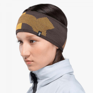 On Explorer Merino Headband Hats & Headwear Mango/Thorn
