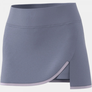 adidas Club Skirt 2023 Women's Tennis Apparel Silver Violet