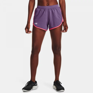 Under Armour Fly-By Elite 3" Shorts Women's Running Apparel Retro Purple