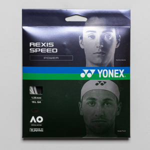 Yonex Rexis Speed 16L 1.25 Tennis String Packages Cool White