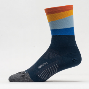 Feetures Elite Ultra Light Mini Crew Socks Socks Ascent Blue