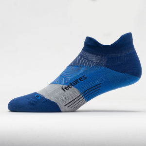 Feetures Elite Ultra Light No Show Tab Socks Socks Buckle Up Blue