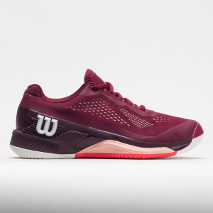 Wilson Rush Pro 4.0 Women's Tennis Shoes Beet Red/White/Tropical Peach