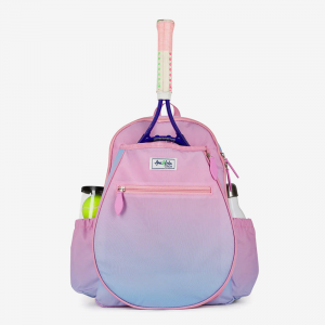 Ame and Lule Big Love Tennis Kids' Backpack Tennis Bags Pink & Blue Sorbet