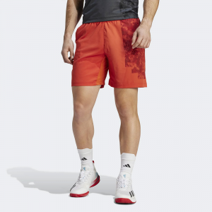 adidas Paris HEAT.RDY Ergo Shorts Men's Tennis Apparel Preloved Red