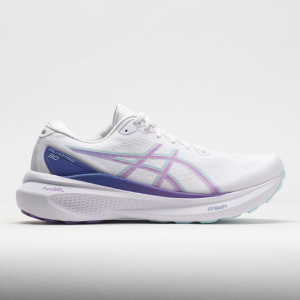 ASICS GEL-Kayano 30 Women's Running Shoes White/Cyber Grape
