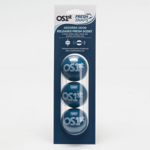 OS1st Fresh Snaps Deodorizing Ball (3 Pack) Shoe Care Blue Spiral