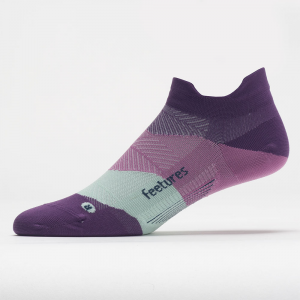 Feetures Elite Max Cushion No Show Tab Socks Socks Peak Purple