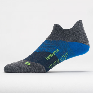Feetures Elite Ultra Light No Show Tab Socks Socks Gravity Gray