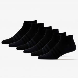 adidas Superlite 3.0 Low Cut Socks Men's Socks 6-Pack Black/Night Grey