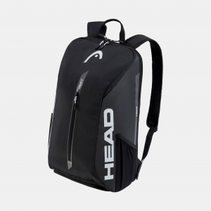 HEAD Tour Backpack 25L Black/White Tennis Bags
