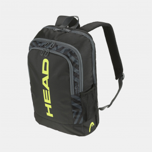 HEAD Base Backpack 17L Black/Neon Yellow Tennis Bags
