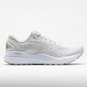 Brooks Ghost 16 Women's Running Shoes White/White/Grey